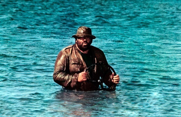 Bud Spencer in De Vier Vuisten op Safari