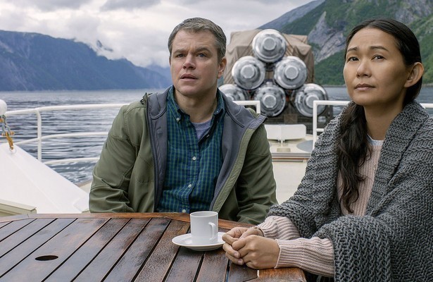 Matt Damon en Hong Chau in Downsizing