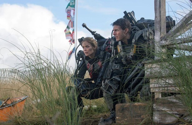 Tom Cruise en Emily Blunt in Edge of Tomorrow