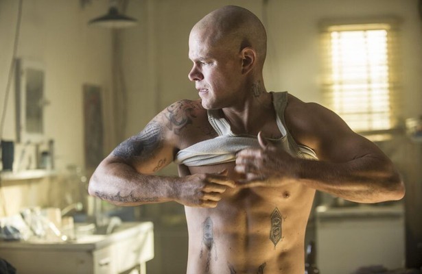 Matt Damon in Elysium