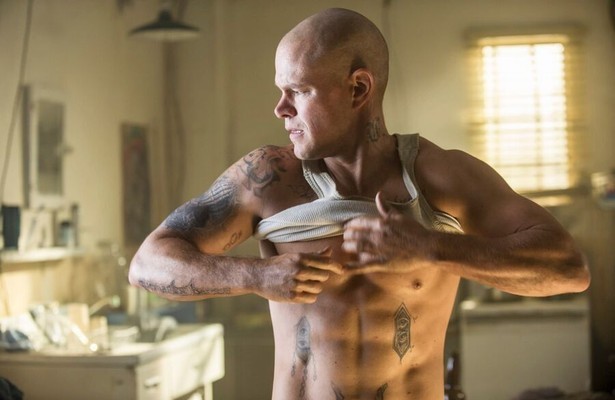 Matt Damon in Elysium