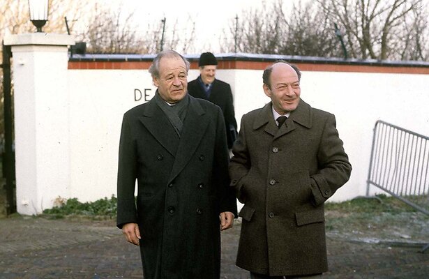 Freddy Heineken & Ab Doderer in 1983