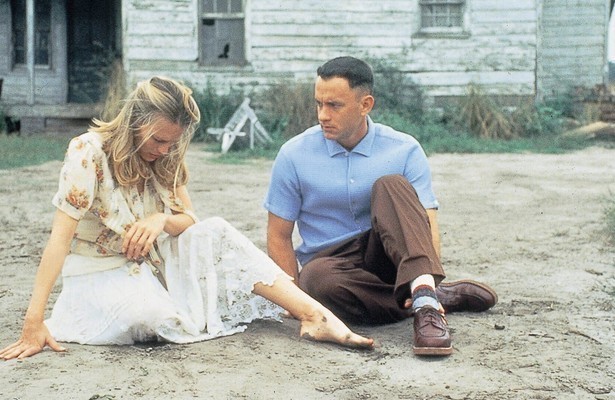 Robin Wright en Tom Hanks in Forrest Gump