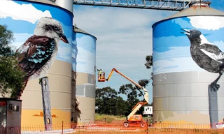 Geo Reportage: Australien - Wenn Kunst auf Silos trifft