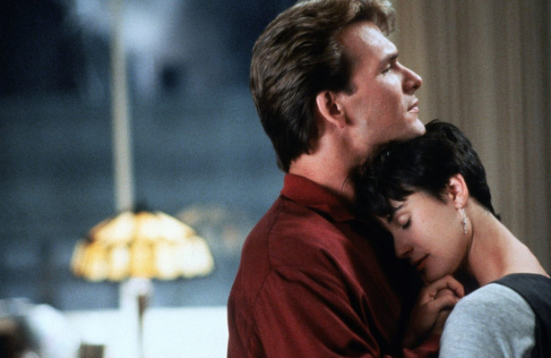 Demi Moore en Patrick Swayze in Ghost