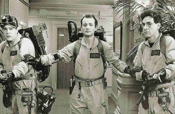 Dan Aykroyd, Bill Murray en Harold Ramis in Ghostbusters