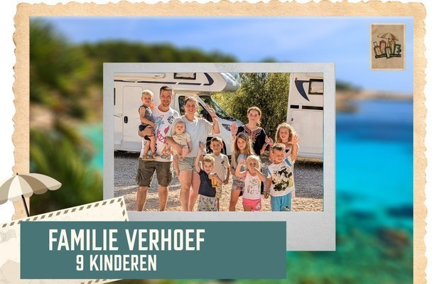 Familie Verhoef in Grote Gezinnen, Grote Vakanties