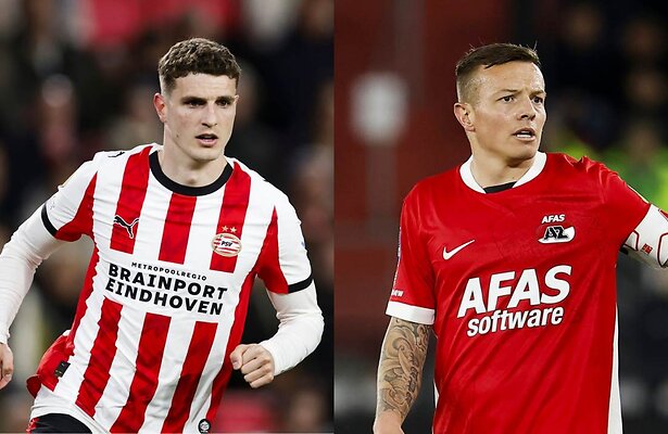 Guus Til (PSV) vs. Jordy Clasie (AZ)