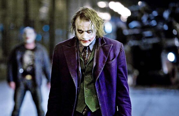 Heath Leadger in The Dark Knight