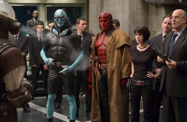 Ron Perlman en overige acteurs Hellboy II: The Golden Army