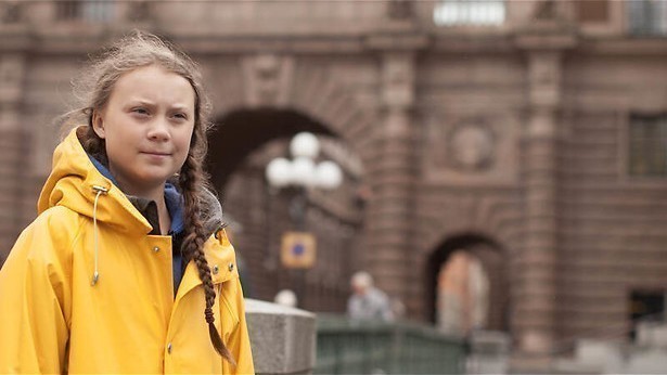 Strijd van klimaatbewuste tiener