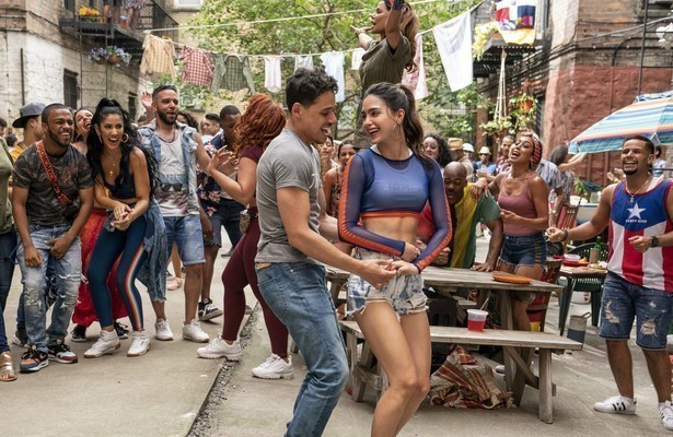 Anthony Ramos en Melissa Barrera voor In the Heights