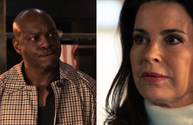 Mandela Wee Wee en Caroline de Bruijn in GTST