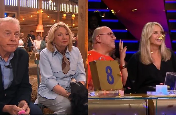 André van Duin, Janny van der Heijden en Linda de Mol