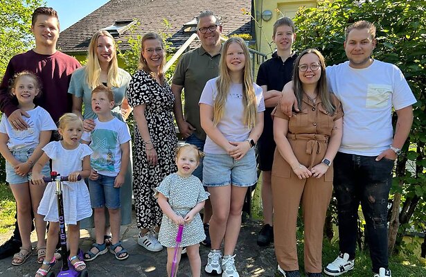 De familie Kraan in 2025.