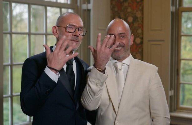 Domenik en Ferenc in slotaflevering van MAFS.