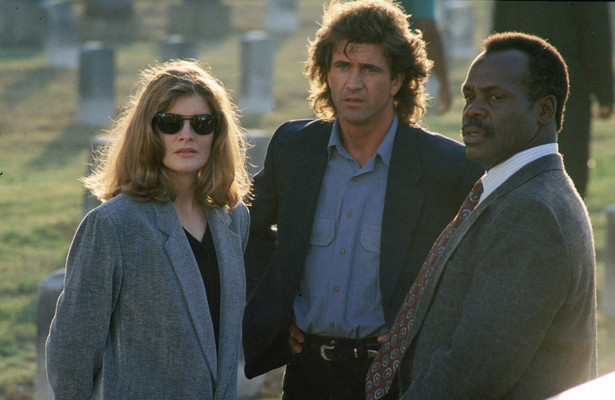 Rene Russo, Mel Gibson en Danny Glover in Lethal Weapon 3