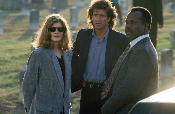 Rene Russo, Mel Gibson en Danny Glover in Lethal Weapon 3