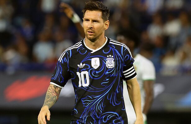 Lionel Messi van Argentinië