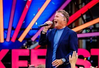 Muziekfeest op het plein