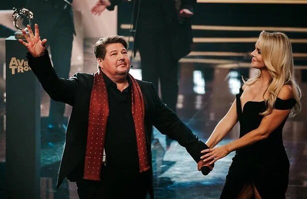 Martijn Krabbé en Chantal Janzen op Gouden Televizier-Ring Gala