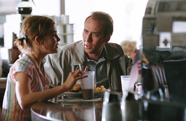 Nicolas Cage en Alison Lohman in Matchstick Men