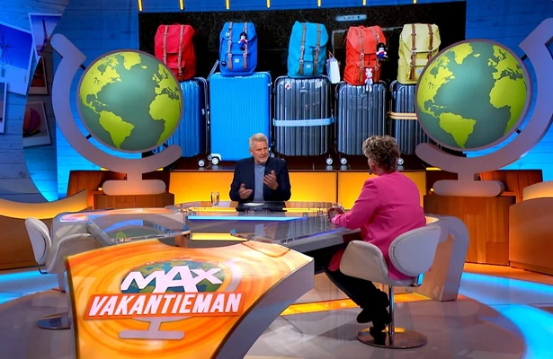 Sybrand Niessen en Jeanine Janssen voor MAX Vakantieman