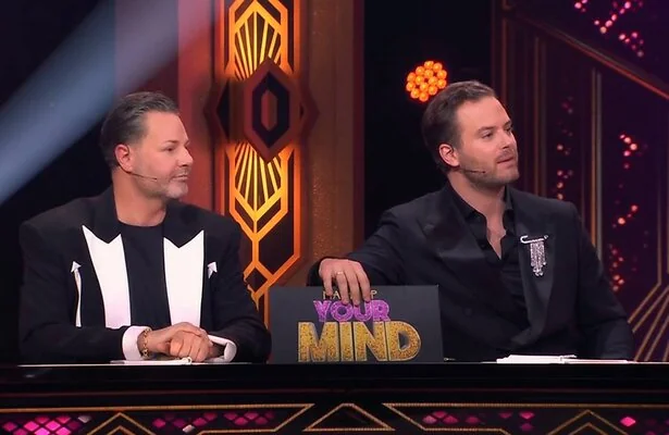 Fred van Leer en Jim Bakkum in Make Up Your Mind.