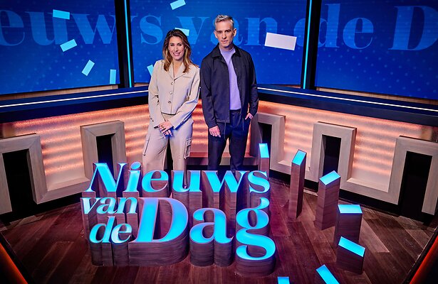 Art Rooijakkers en Malou Petter bij Nieuws van de Dag