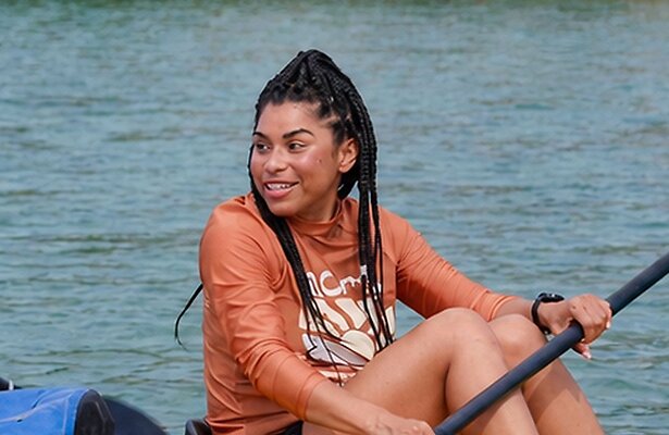 Natasja Gibbs in Natuur in de Cariben