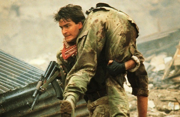 Charlie Sheen in Navy Seals