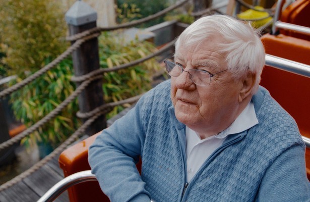 Hennie van der Most in Pretpark Hennie