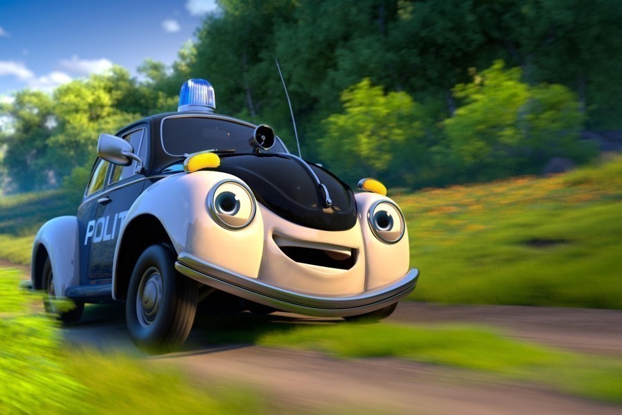 Pelle politiewagen