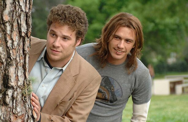 Seth Rogen en James Franco in Pineapple Express