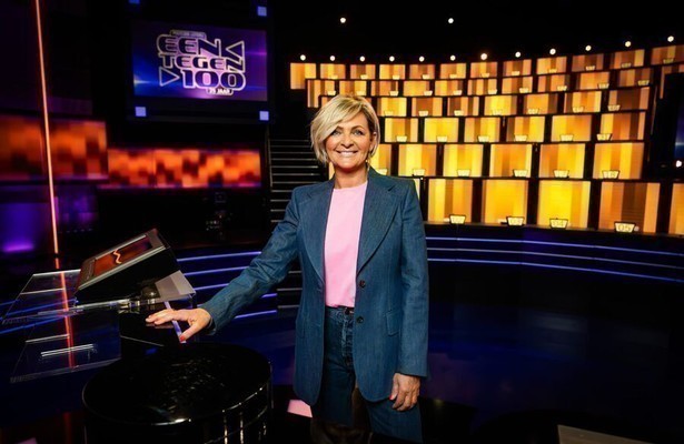 Caroline Tensen voor Postcode Loterij Eén tegen 100