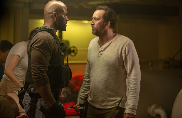LaMonica Garrett en Nicolas Cage in Primal