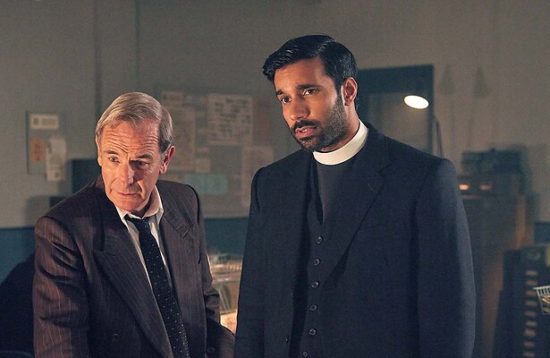 Robson Green als DI Geordie Keating & Rishi Nair als Alphy Kottaram