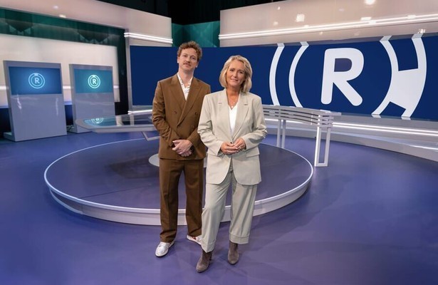 Fons Hendriks en Antoinette Hertsenberg voor Radar