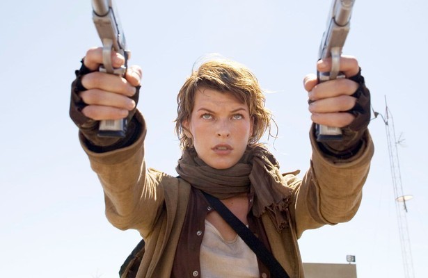 Milla Jovovich als Alice in Resident Evil: Extinction