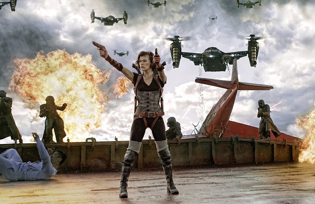 Milla Jovovich als Alice in Resident Evil: Retribution