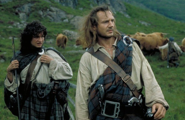 Liam Neeson in Rob Roy