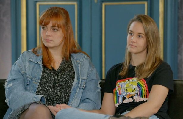 Laura en Cathelijne