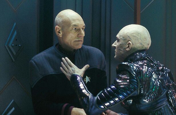 Patrick Stewart als Captain Jean-Luc Picard in Star Trek: Nemesis