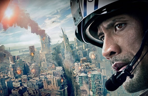 Dwayne Johnson in San Andreas