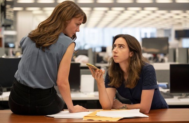 Zoe Kazan en Carey Mulligan in She Said