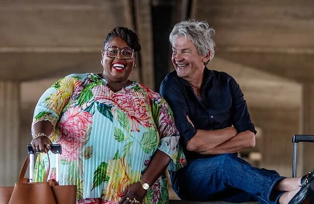 Shirma Rouse en Matthijs van Nieuwkerk