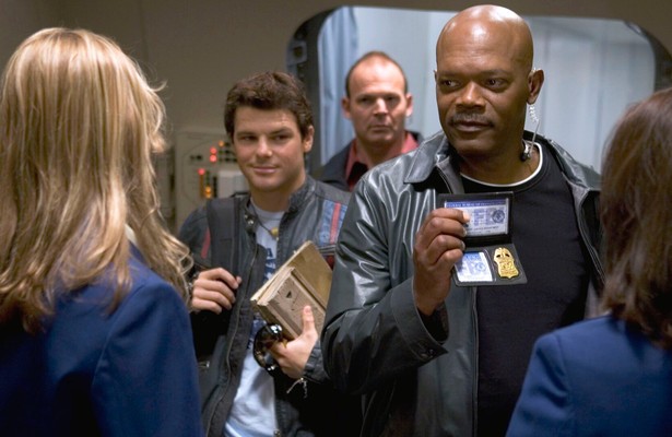 Samuel L. Jackson in Snakes on a Plane