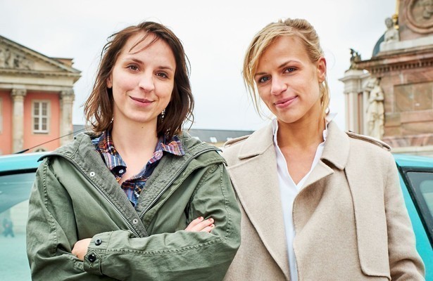Caroline Erikson en  Katrin Jaehne uit Soko Potsdam