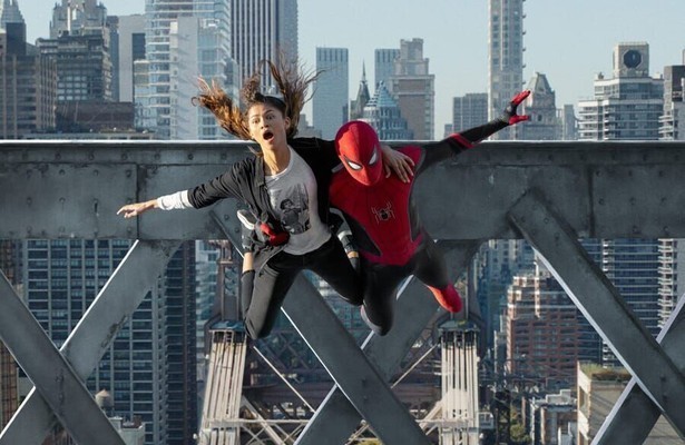 Zendaya en Tom Holland in Spider-Man: No Way Home