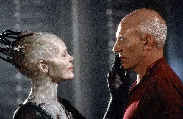 Patrick Stewart in Star Trek: First Contact